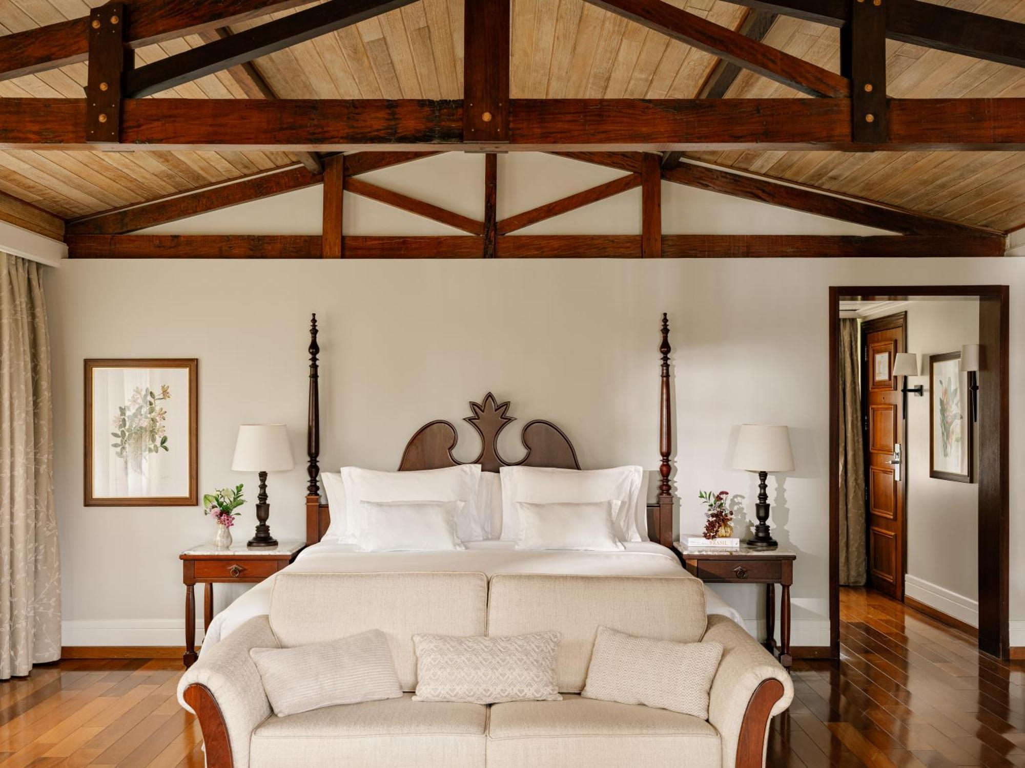Hotel Das Cataratas, A Belmond Hotel, Iguassu Falls 포스두이구아수 외부 사진 A bedroom at the Four Seasons Hotel